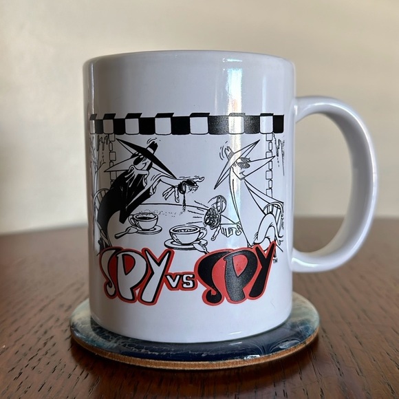 RARE Vintage Spy vs Spy Certified MAD Coffee Mug - Picture 5 of 5